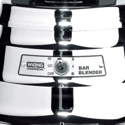 GASTROBACK Mixer, Standmixer, Hochleistungsmixer & Smoothie To Go Mixer*Classic Bar Blender von Waring (Farbe: chrom)