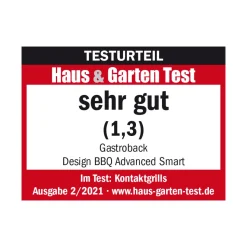 GASTROBACK Kontakt-, Elektro- & Tischgrill*Design BBQ Advanced Smart