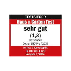 GASTROBACK Kontakt-, Elektro- & Tischgrill*Design BBQ Pro