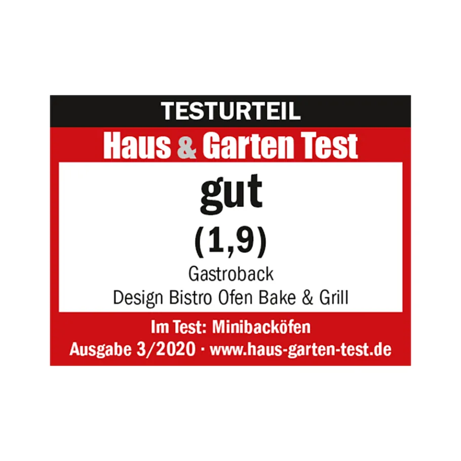 GASTROBACK Minibackofen*Design Bistro Ofen Bake & Grill