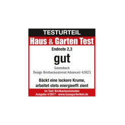 GASTROBACK Brotbackautomat|Brotbackautomat*Design Brotbackautomat Adv. inkl. Eiscremebehälter