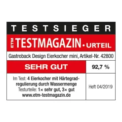 GASTROBACK Eierkocher*Design Eierkocher Mini
