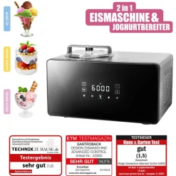 GASTROBACK Eismaschine & Ice Shaver*Design Eismaschine Advanced Control