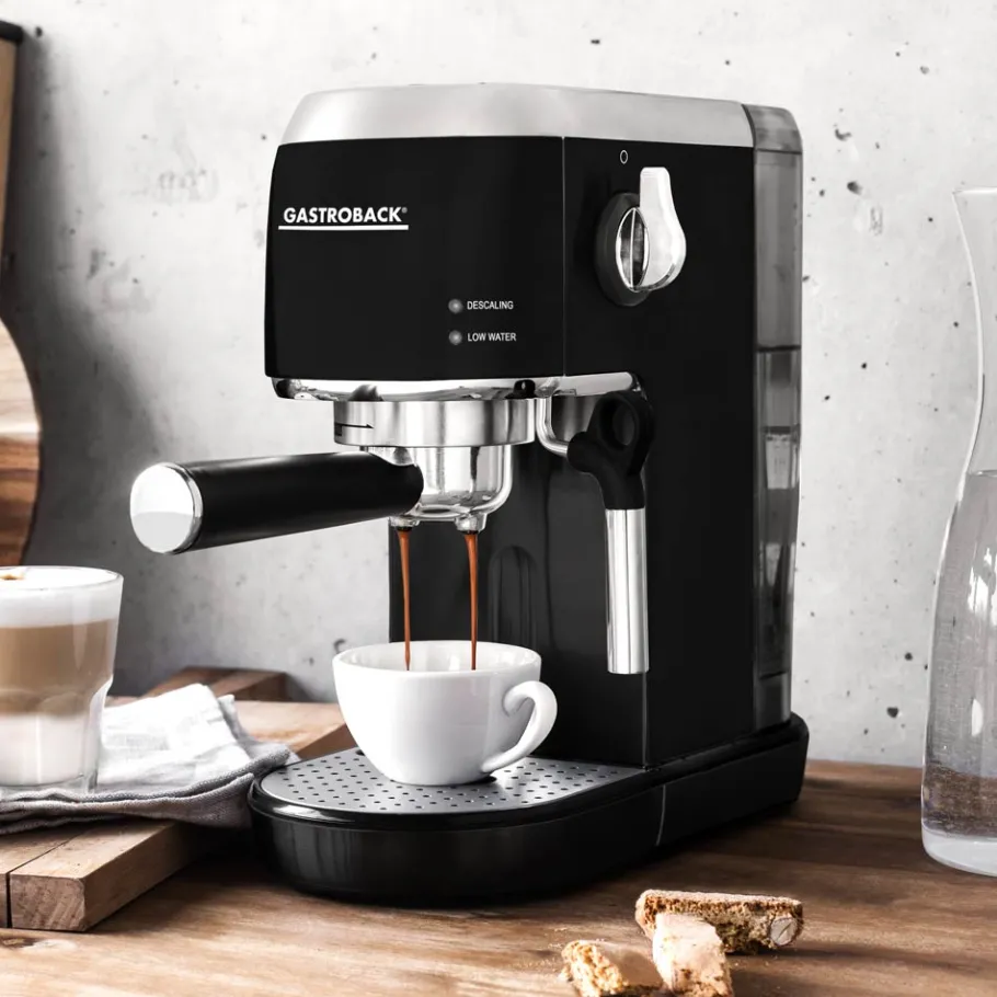 GASTROBACK Espressomaschinen*Design Espresso Piccolo Schwarz