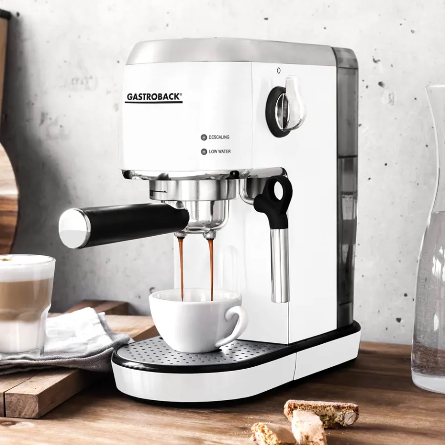 GASTROBACK Espressomaschinen*Design Espresso Piccolo Weiß