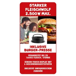 GASTROBACK Fleischwolf*Design Fleischwolf 6-in-1 Power Pro #10