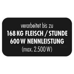 GASTROBACK Fleischwolf*Design Fleischwolf 6-in-1 Power Pro #10