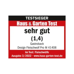 GASTROBACK Fleischwolf*Design Fleischwolf Pro M