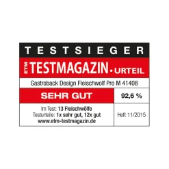 GASTROBACK Fleischwolf*Design Fleischwolf Pro M