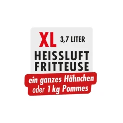 GASTROBACK Fritteuse, Heißluftfritteuse / Airfryer*Design Heißluftfritteuse Air Pro