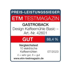 GASTROBACK Kaffeemühlen*Design Kaffeemühle Basic