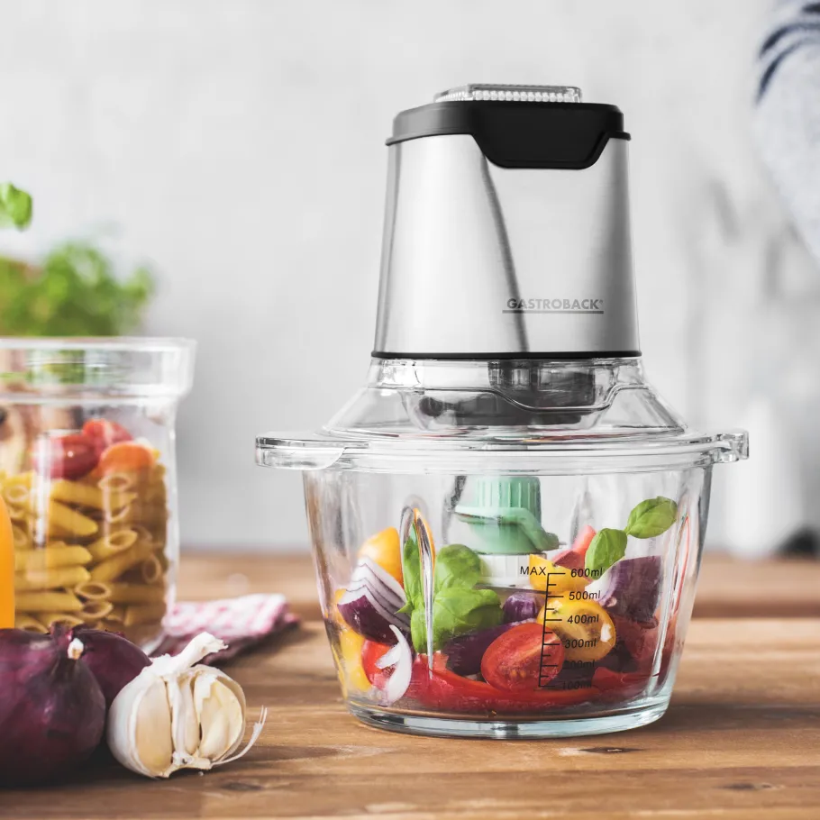GASTROBACK Zerkleinerer, Elektromesser & Food Processor*Design Mini Chopper Plus