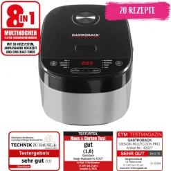 GASTROBACK Reiskocher & Multikocher*Design Multicook Pro
