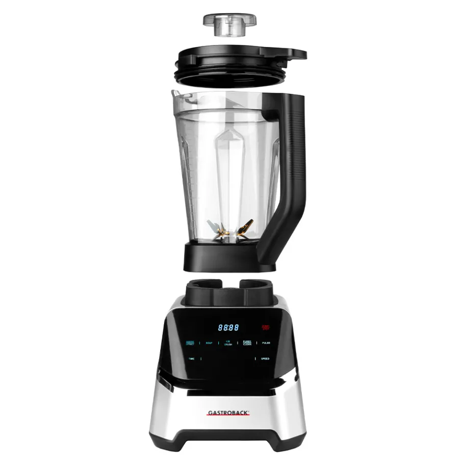 GASTROBACK Mixer, Standmixer, Hochleistungsmixer & Smoothie To Go Mixer*Design Multi-Power Standmixer Mix & Soup 2.000 W