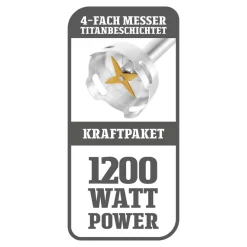 GASTROBACK Stabmixer & Akku-Stabmixer*Design Power Stabmixer Set 5-in-1