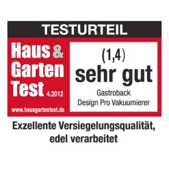 GASTROBACK Vakuumierer*Design Pro Vakuumierer
