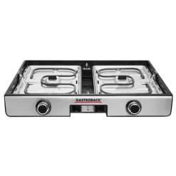 GASTROBACK Kontakt-, Elektro- & Tischgrill*Design Tischgrill Plancha & BBQ