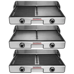 GASTROBACK Kontakt-, Elektro- & Tischgrill*Design Tischgrill Plancha & BBQ