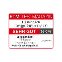 GASTROBACK Toaster*Design Toaster Pro 2S