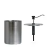 GASTROBACK Dosierspender Mit Druckknopfbedienung*Druckknopfdosiersp. 4 l m. zyl. Beh.