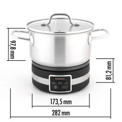 GASTROBACK Raclette & Fondue*Fondue MultiCook 4-in-1 & Kochplatte