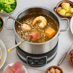 GASTROBACK Raclette & Fondue*Fondue MultiCook 4-in-1 & Kochplatte
