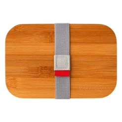 GASTROBACK Home*Lunchbox schwarz, mit Bambusdeckel