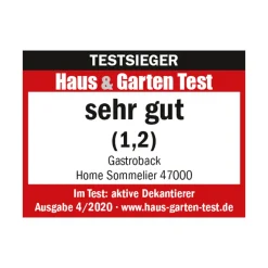 GASTROBACK Weindekanter & Weinverschluss*Home Sommelier