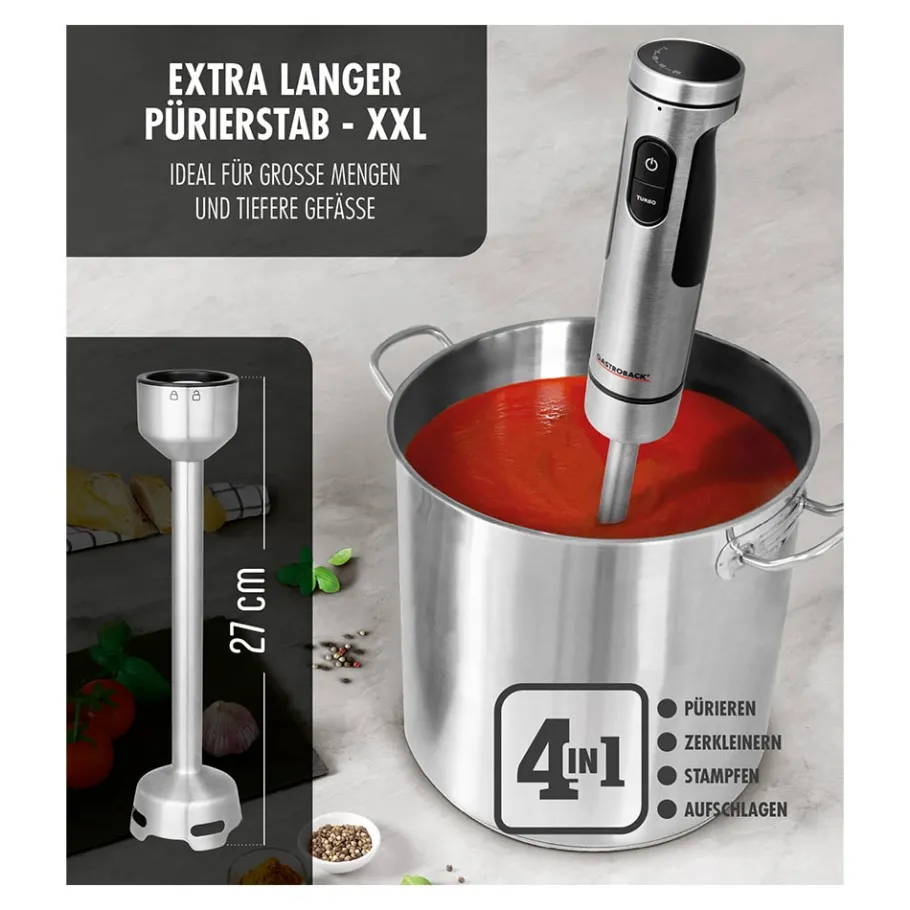 GASTROBACK Stabmixer & Akku-Stabmixer*Powermix Stabmixer Professional 1.500W