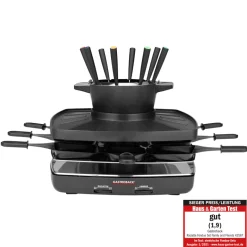 GASTROBACK Raclette & Fondue*Raclette Fondue Set Family and Friends