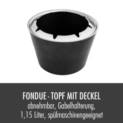 GASTROBACK Raclette & Fondue*Raclette Fondue Set Family and Friends