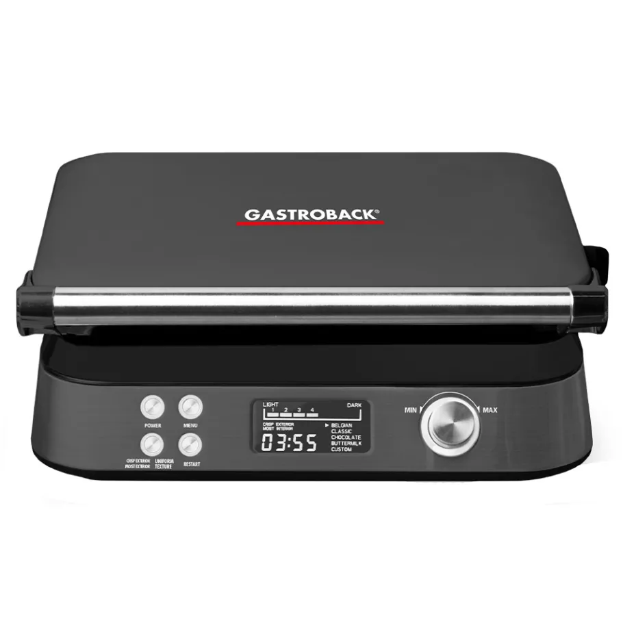 GASTROBACK Waffeleisen*Waffeleisen Advanced Control - BLACK EDITION