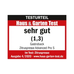 GASTROBACK Zitruspressen*Zitruspresse Advanced Pro S